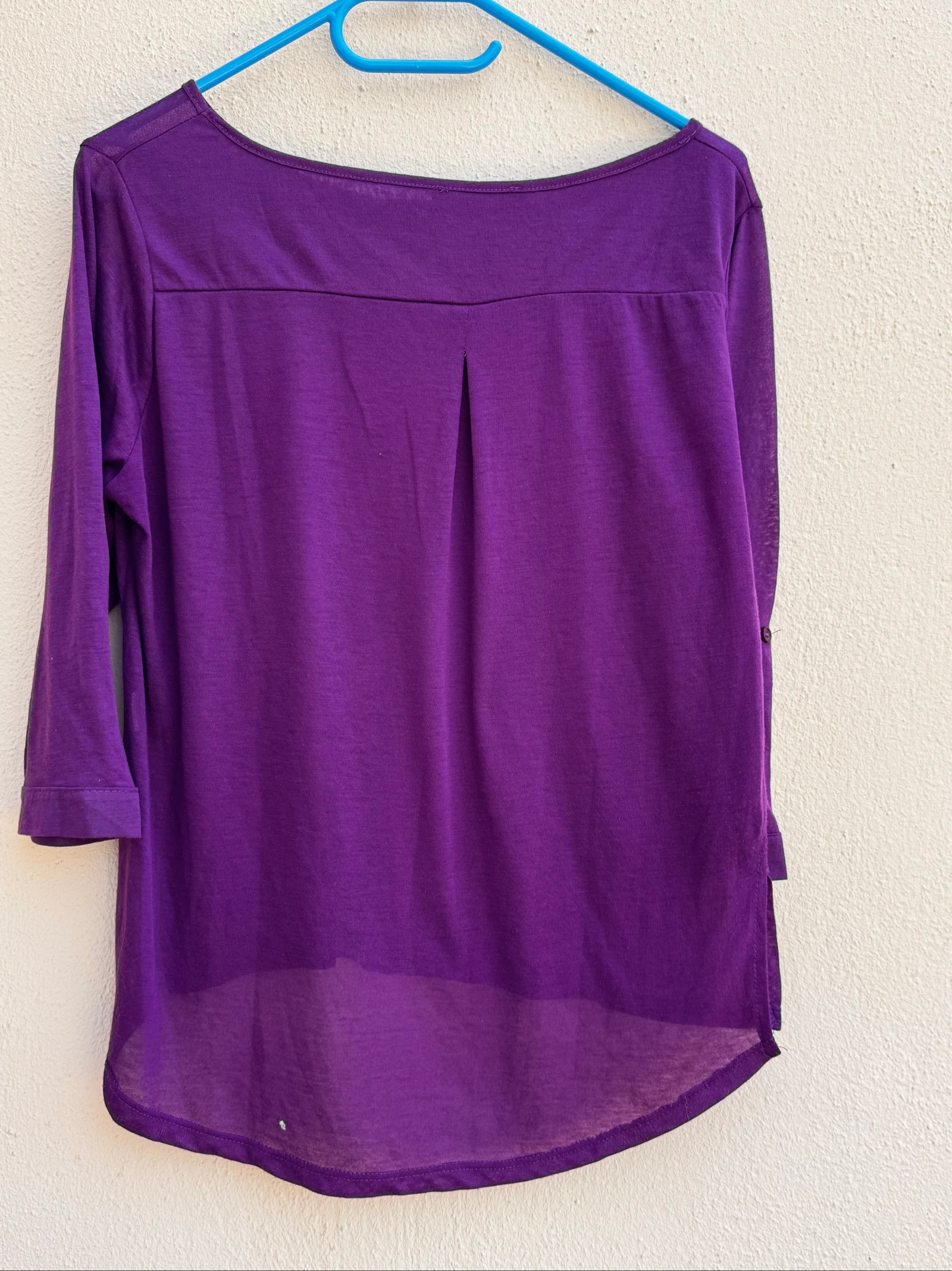 Blouse à manches mi-longues violette pour femme | Atmosphere – photo 4
